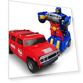 Universal Electric Deformation Car Robot with Light Music and Projection — Interactive Figures & Robots, HobbyWorld