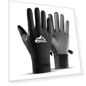 2 Finger Cold Sun Smartphone Touch Panel Quick UV Cycling Gloves — Gloves, nicoplace