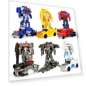 Anime Robot Transformation Car Toy — Stacking Blocks, Specials