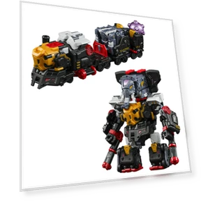 MECHABEAST PHYCHOTRAIN Transforming Robot — Interactive Figures & Robots, 52TOYS