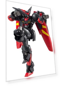 Mobile Fighter G Gundam Master Gundam Painted Action Figure — Dolls & Figures, TAMASHII NATIONS