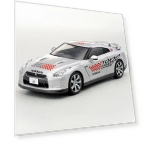 Nissan TOKYO SMART DRIVER 1/43 GT-R (R35) — Miniature Rides & Collectibles, Kyosho