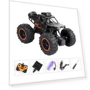 Remote Control Car with Wi-Fi Camera — Remote Control Cars, Titanium