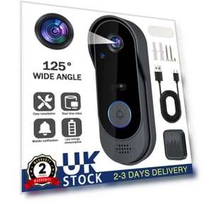 Smart Video Doorbell — Smart Home Security, Power gears