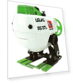 Tokotoko Robot Bomb Neon Green — Handheld Games, Japan Zen Mall