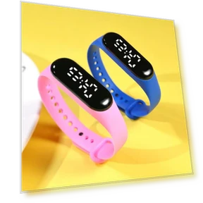 Waterproof LED Touch Bracelet Watch — Timepieces, Apex Gear