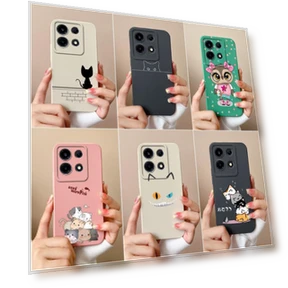 Phone Case with Cute Cat Design — Mobile Devices & Accessories, New Style Case