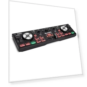 USB 2 Deck Touch Sensor Wheel DJ Controller — Controllers, Numark