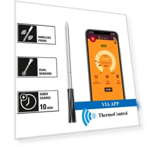 Wireless Meat Thermometer — Thermometers, Daily necessities-V