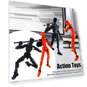 3D Printed Titan Robot Mobile Doll Set — Collectible Statues, Salted Chicken