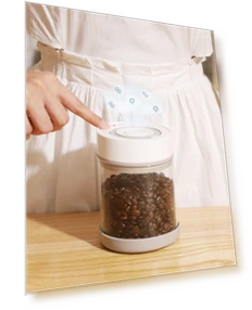 Automatic Vacuum Storage for Coffee Beans — Tea Storage Chests, Nippon-Mart