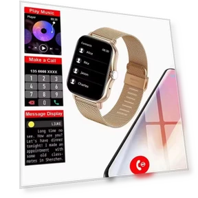 HD Full Touch Bluetooth SmartWatch — Smartwatches, 3CC Smart Watch