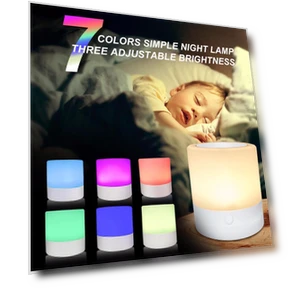 LED Touch Night Light — Night Lights, Baby cheetah