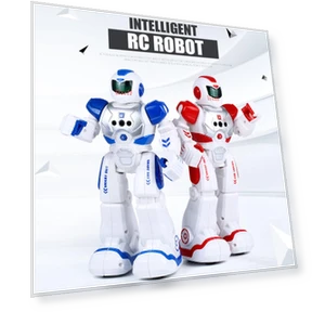 Programmable LED Smart Robot with Remote Control — Interactive Figures & Robots, Triple K