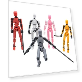 3D-Printed Multi-Jointed Mannequin — Dolls & Figures, Fanxishun