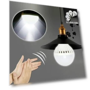 Auto Sound Sensor LED Globe Bulb Light Lamp — LED, flower 01