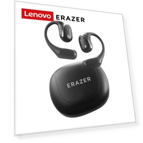 Bluetooth 5.4 Wireless Sports Headphones with Microphone — Over-Ear Headphones, Lenovo