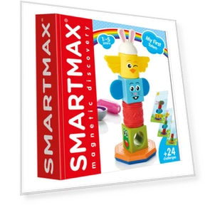Magnetic Animal Totem Toy Set with Activity Cards — Construction Kits, Smart Max