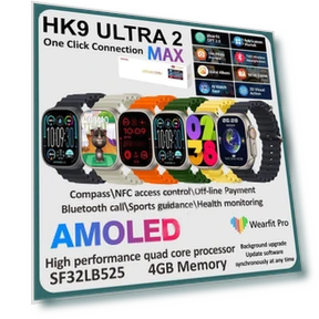 Smart Watch AMOLED Ultra2MAX with ChatGPT 2.0 — Wearable Accessories, Max Mall