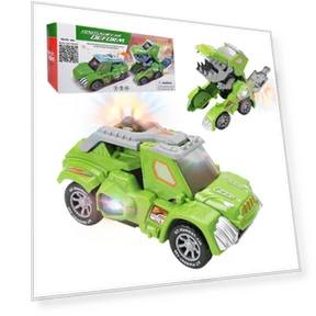 Transforming Dinosaur Robot Toy Car — Toy Vehicles, SAMURAI STYLE