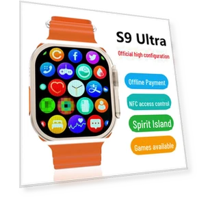 Ultra 2024 Smart Sports Watch — Smartwatches, Peach Bloom