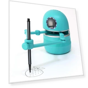 Drawing Robot Quincy — Interactive Learning Devices, TOKYO selection