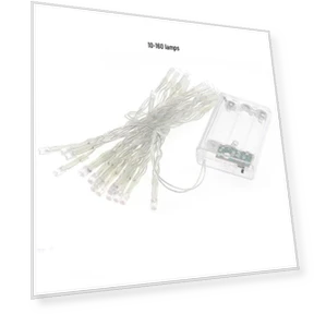 LED Straw Hat String Lights — String Lights, AI Supermarket