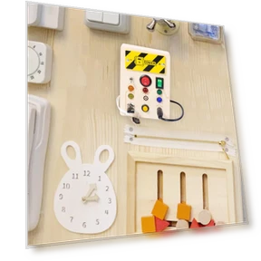 LED Switch Activities Board — Infant & Early Childhood Playthings, Topmartbuy