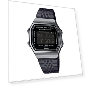 Vintage Digital Smartphone Link Watch — Wearable Accessories, Casio