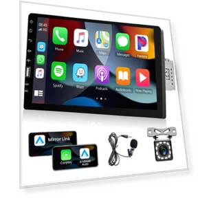 9-inch Car Stereo with Touchscreen — Stereo Receivers, KAYOMART Electric