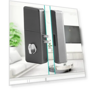 Electronic Door Lock Invisible Intelligent Home Security Deadbolt — Smart Home Security