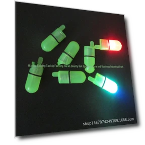 Electronic Glowing Fishing Bell-Signal with Blue and Red Night Light — Bite Indicators, AI Supermarket