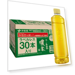 Labelless Oi Ocha Dark Tea Smart Bottle — Iced Tea, Itoen