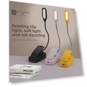LED Desk Lamp with USB Charging — Study & Desk Lighting, AI Supermarket