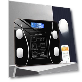 Smart Bluetooth Scale for Body Fat Measurement — Weight Management Tools, Trowel & Seed