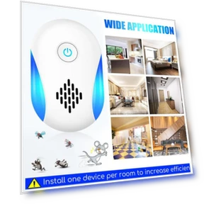 Ultrasonic Pest Repeller — Repellents, Live City Fashion Home Decor