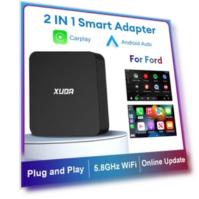 Wireless CarPlay Android Auto Adapter Smart Mini Box — Car Essentials, Dream Garage