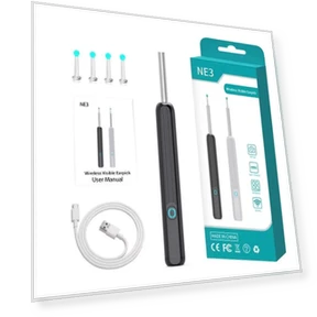 Wireless Smart Visual Ear Cleaner — Syringes, YJMP beauty health