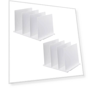 Adjustable Smart Closet Bag Storage Set — Hanging Shelves, Yamazaki Jitsugyo