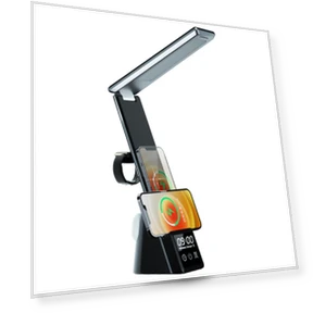 Eye Caring Desk Lamp with Wireless Charger — Study & Desk Lighting, Tooarts