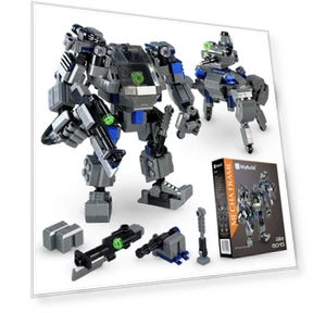 Jake Quadruped Mecha Frame Robot Building Kit — Construction Kits, JP Create mege