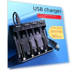 Smart USB Charger for 3.7V Lithium-Ion Batteries — Chargers, Doublepow Battery