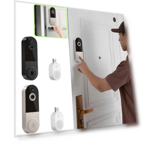 Wireless Video Doorbell with Outdoor Camera — Smart Home Security, Challenge