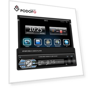 7-inch Foldable HD Touchscreen Car MP5 Player — Stereo Receivers, Podofo