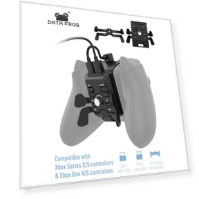 Gaming Controller with Back Button — Thumb Grips, DATA FROG