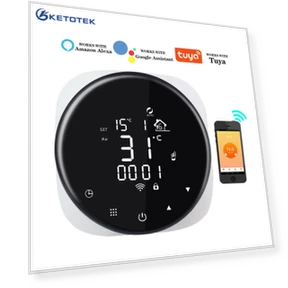 WiFi Electric Thermostat for Floor Heating — Home Climate Control, Ketotek