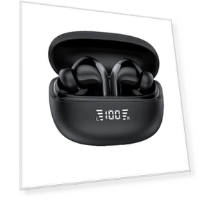 Bluetooth Headphones with ANC — Over-Ear Headphones, Junmaocun
