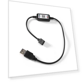 Mini DC App Bluetooth-Compatible Phone Cable, USB Controller for RGB LED Strip — Accessory Kits, dooob