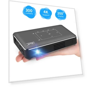 P10 Android Smart Wi-Fi Portable Mini LED DLP Projector — Home Theater Projectors, Vivicine