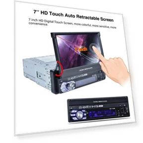 7-inch HD Touchscreen Bluetooth Car Stereo — Stereo Receivers, Hapyline